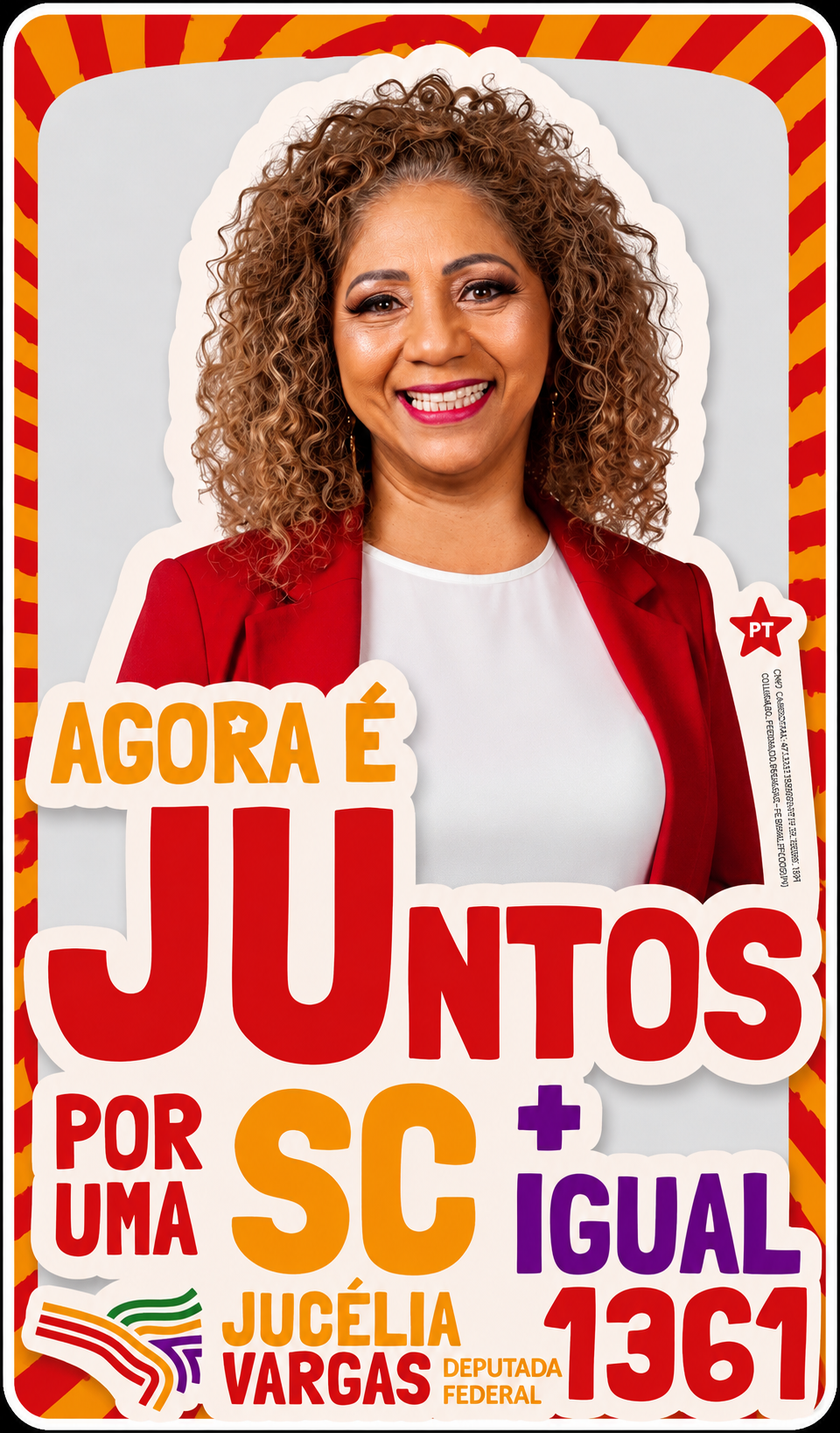 Jucélia Vargas — Juntos por uma SC + Igual